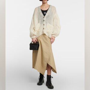 Loewe Anagram mohair-blend cardigan